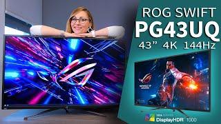 ASUS ROG Swift PG43UQ Review - A 4K, 144Hz, HDR 1000 Beast?