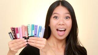 Swatching All Of My Absolute New York Velvet Lippies!