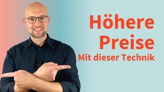 Setze deine Preise durch! Mit Preispsychologie höhere Preise erzielen