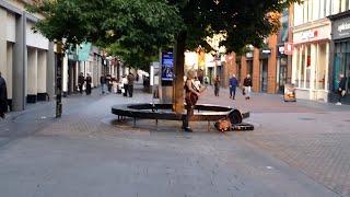 leicester City daylight Tour #ep1 | shops restaurants street performer | Drugs Drinks and Ducks