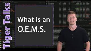 Tiger Talks - What is an O.E.M.S With Alan Keegan