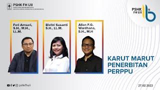 Webinar #15 - Karut Marut Penerbitan Perppu