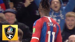 Wilfried Zaha equalizes for Crystal Palace against Brighton | Premier League | NBC Sports