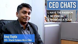 Back Yourself Up - Anuj Gupta, Hitachi Systems Micro Clinic