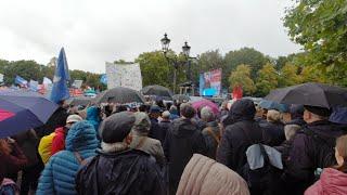 Ralf Stegner - Demo "Nie wieder Krieg - Die Waffen Nieder", Berlin, 3.10.2024