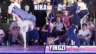 Dance] 니카 NIKA vs 잉쯔 YINGZI 비걸 결승전 B-Girl GRAND FINAL: 부천비보잉 K댄스 페스티벌 2024 BIBC 240929 여성 댄서