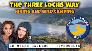 THE THREE LOCHS WAY | Wild Camping Scotland | Wild Camp UK