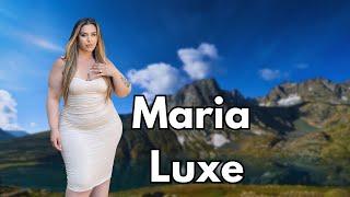 Maria Luxe - Curvy Model - Wiki , Bio, Fashion And Body Positivity