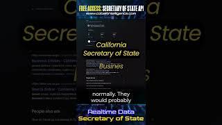  Cobalt Intelligence can automate thousands of Secretary of State lookups
