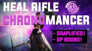 THE NEW AND IMPROVED RIFLE HEAL CHRONOMANCER GUIDE! | 2024 | GUILD WARS 2 |  EASY AND OP!