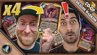 Arena Bros Draft Dragon Warrior! - Co-op Hearthstone Arena FT. Mifundi