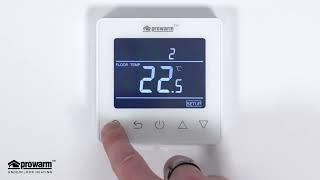 ProWarm ProTouch WiFi Smart Thermostat - Troubleshooting