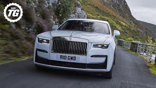 FIRST DRIVE: Rolls-Royce Ghost Review. 5.5 metres of sublime luxury | Top Gear