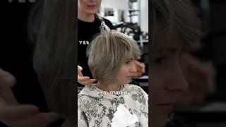 Шитье седины #стрижкамосква #стрижкачелябинск #hair #haircut #стрижка #парикмахер #hairstyles