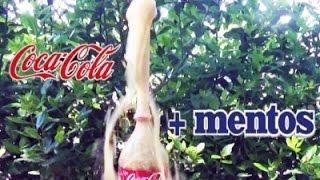 How To Make Coca Cola Fountain - Rupoti Home Experiments: Coca Cola & Mentos