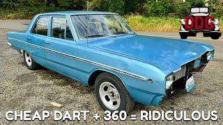 Dirt Cheap A-Body Build - This 1968 Dodge Dart Sedan Sounds Awesome (But Needs Some Tuning Help)