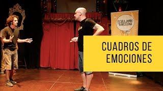 Juego de impro: cuadro de emociones