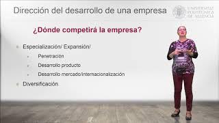 Desarrollo empresarial |  | UPV