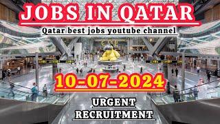 Jobs in Qatar 2024 | High Salary Jobs | Walk-in Interview| Qatar Job #qatarjobs #qatarvacancies #job