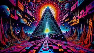 Into AI Dimension - AI Psychedelic World