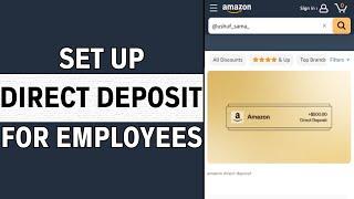 How To Set Up Direct Deposit For Amazon Employees 2024 (EXPLAINED)