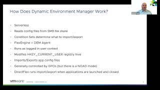 Dynamic Environment Manager: Use Cases and Configuration 101