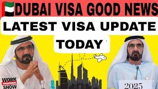 TODY DUBAI VISA UPDATE || DUBAI WORK VISA FROM INDIA | VISA NEWS #uaevisa #visaupdate #2025