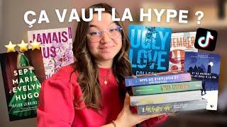 mon avis sur les livres BOOKTOK : overhyped? 