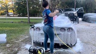 FIRST time WASHING my C6
