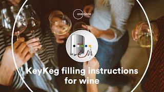 KeyKeg Filling Instruction Wine