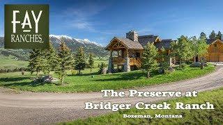 SOLD | Montana Property For Sale | The Preserve at Bridger Creek Ranch | Bozeman, MT