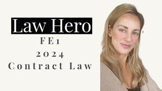 FE1 CONTRACT LAW 2024