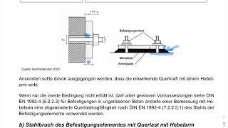 Massivbaukonstruktionen – Vorlesung – Befestigungsmittel 3