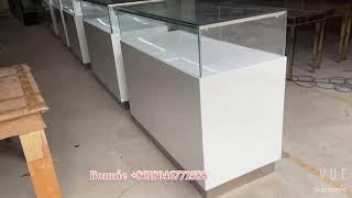 Jewelry store counter and glass showcase display furniture