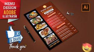 How to Make Menu Design in Adobe Illustrator