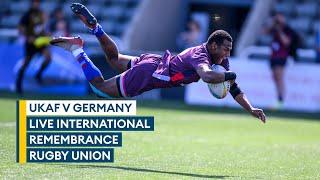 In full: UK Armed Forces v Germany rugby union | Remembrance 2024