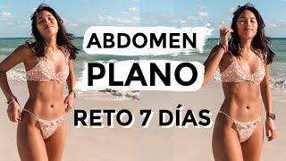 EJERCICIOS PARA ABDOMEN Y CINTURA! Rutina Para Abdomen Plano & Cintura Pequeña! *RETO 7 DÍAS*