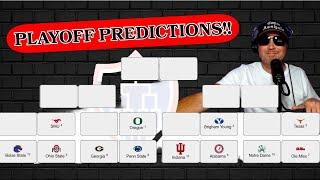 College Football PLAYOFF PREDICTIONS Week 12 2024