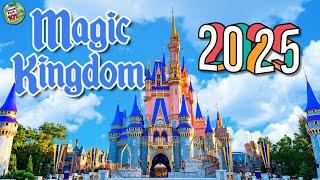 Magic Kingdom - RIDES & ATTRACTIONS 2025 - Walt Disney World