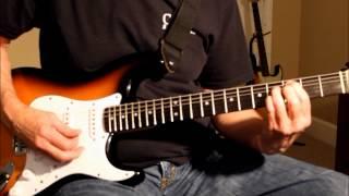 Stevie Ray Vaughan Style Slow Blues Song Guitar Lesson