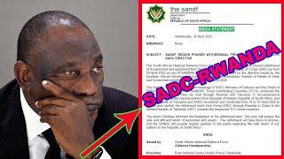IBYA SADC BIHINDUYE ISURANYUMA YUKO AMAKAMYO 263 YUZUYE IBITWARO ANYUZE MURWANDA ABAYOBOZI BARAKAYE