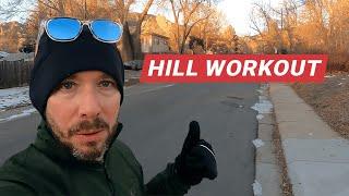 Come along with me for this hill workout!