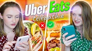 TWIN TELEPATHY SUR UBER EATS : va-t-on commander la même chose ?