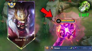 FINALLY !! BEST BUILD & EMBLEM FOR EXP FRANCO (MUST TRY) XOTICTRE | MOBILE LEGENDS