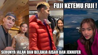 Fuji Ke Temu Fuji !!  Aisar Khaled & Jennifer Coppen Asik Jalan Belanja Baju Musim Dingin