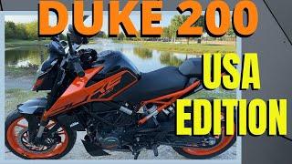 2020 KTM 200 Duke USA Edition? Who's It For? Ride & Review