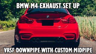 BMW M4 Exhaust Sound with Set Up (S55)