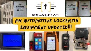 My Automotive Locksmith Equipment Updated!!!