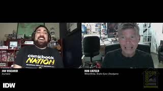 IDW: G.I. Joe: Snake Eyes with Rob Liefeld | Comic-Con@Home 2020