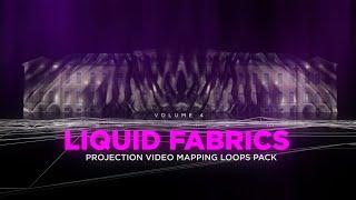 Liquid Fluids - Projection Video Mapping Loops Pack Vol.4 - UPDATED